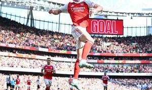 英超积分榜，阿森纳1:0锁定前二，欧冠资格5选3！维拉森林有点悬