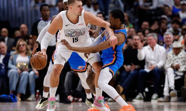 约基奇29+14+8 SGA空砍32分掘金胜雷霆进抢七