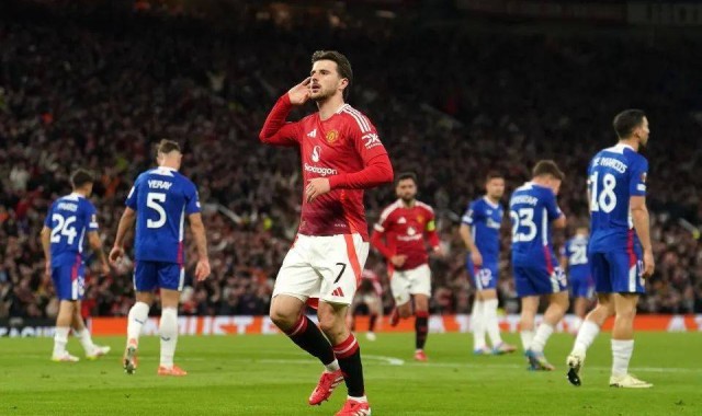 曼联4-1逆转双杀，与热刺会师决赛争冠！芒特两球复活增阿莫林欧冠希望