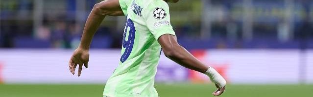 亚马尔哭了！17岁梅西接班人无缘欧冠决赛，单场14次过人真尽力了