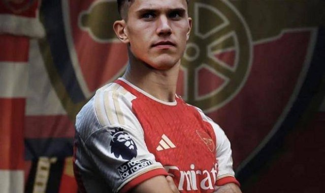 新中锋能帮阿森纳夺冠吗？领跑欧洲金靴榜，英超没踢过一分钟