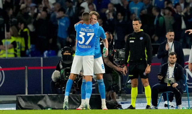 意甲-卢卡库破门麦克托米奈建功 那不勒斯2-0以1分优势夺冠