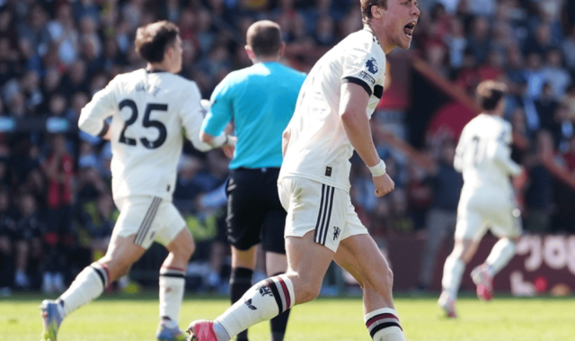 霍伊伦29场4球，加纳乔33场5球，曼联弃将完爆他们：30场11球