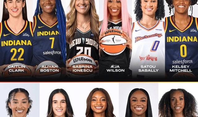 WNBA全明星分队:克拉克约内斯库同队 主教练被交易