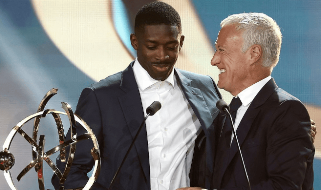 他值得！登贝莱荣膺法甲赛季最佳球员！自曝全靠位置调整